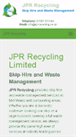 Mobile Screenshot of jpr-recycling.co.uk